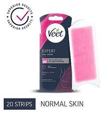 Veet Expert Wax Strips For Face Normal Skin