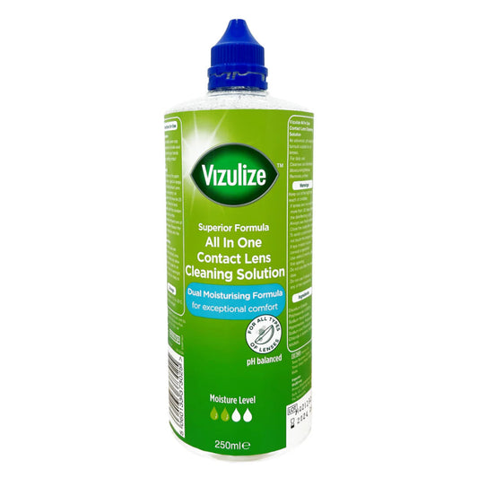 Vizulize All In One Contact Lens Care Solution 250ml