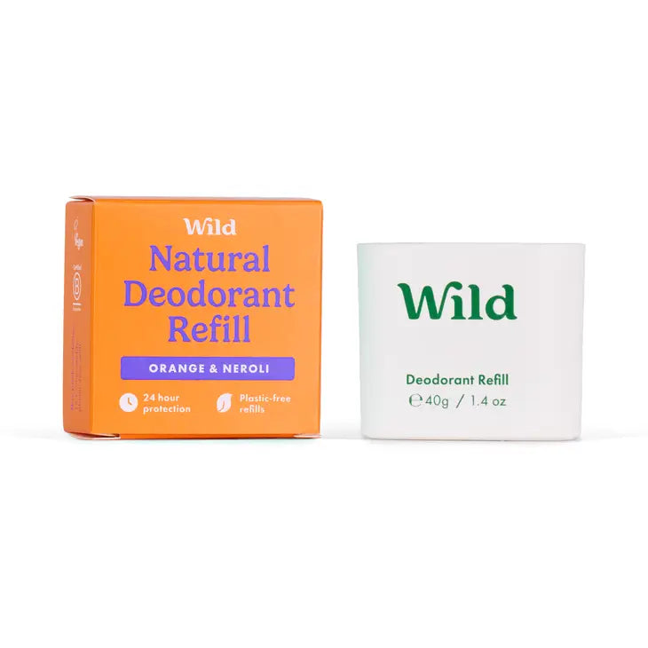 Wild Natural Deodrant Orange &amp; Neroli Refill