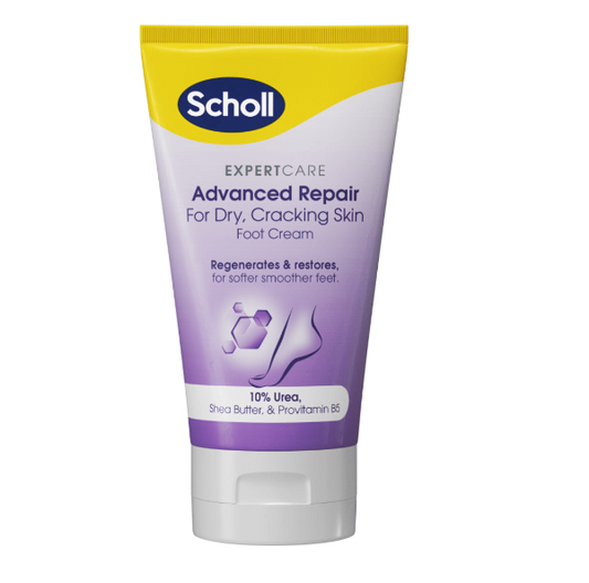 Scholl Advance Repair Dry, Cracked Skin Foot Cream With 10% Urea 150ml