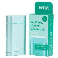 Wild Deodorant Men Mint And Aloe Vera Case