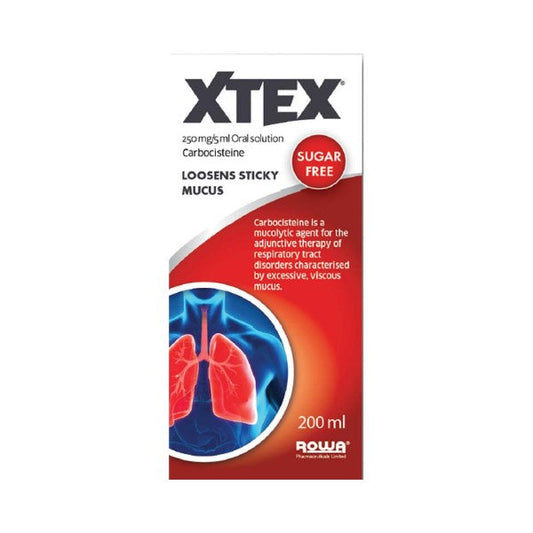 Xtex 250Mg 5Ml Oral Solution 200Ml Ph Only
