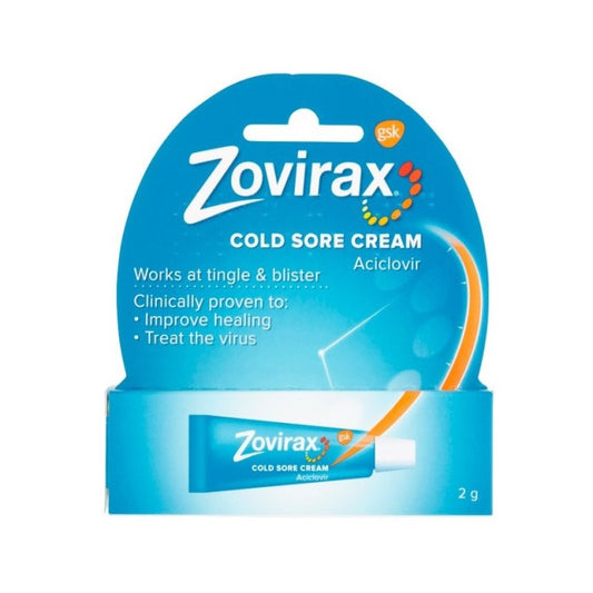 Zovirax 5 Cold Sore Cream 2G