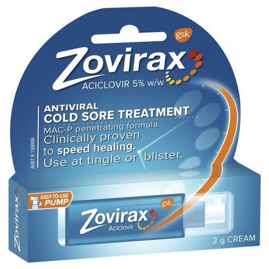 Zovirax Cream Pump 2G