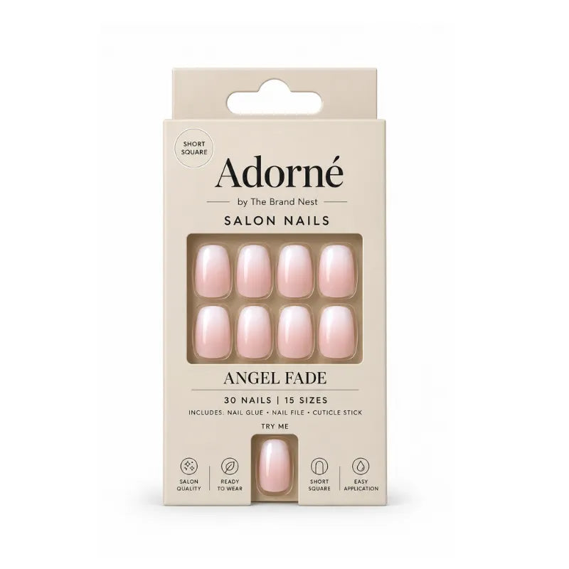 Adorne Salon Nails Angel Fade