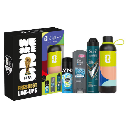 Fifa Inspired Water Bottle For Him Gift Set