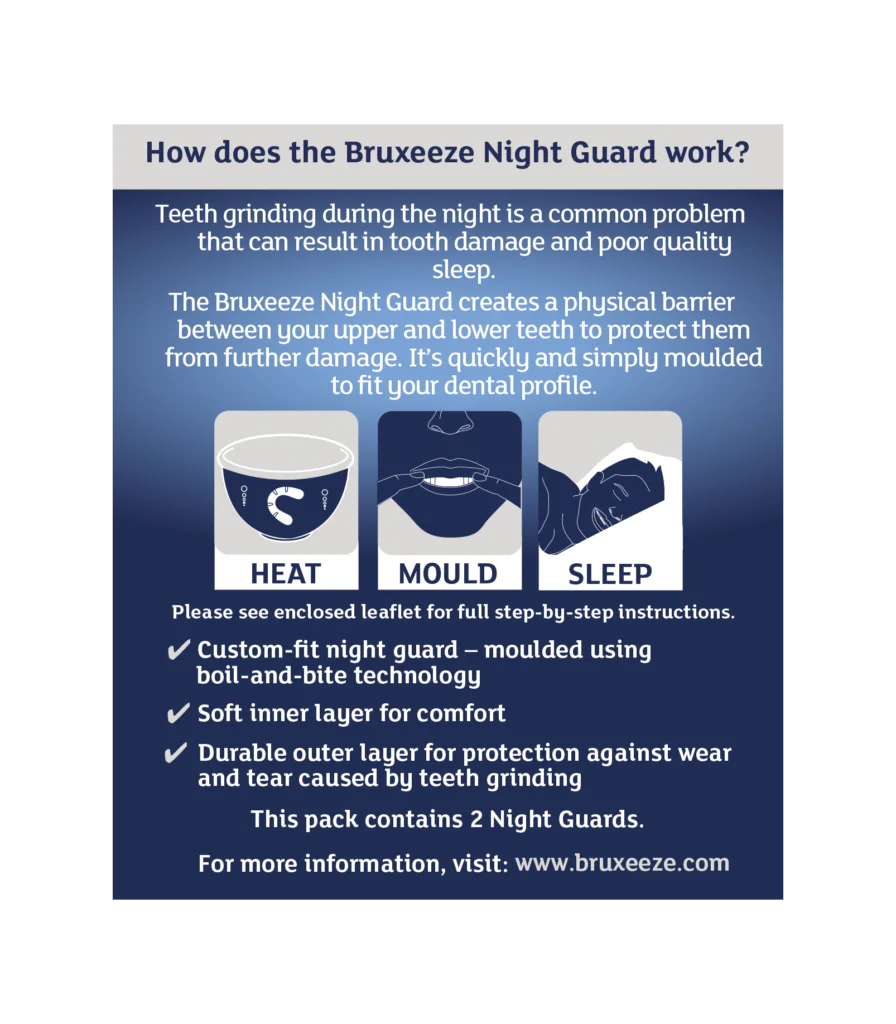 Bruxeeze Nightguard For Grinding Teeth
