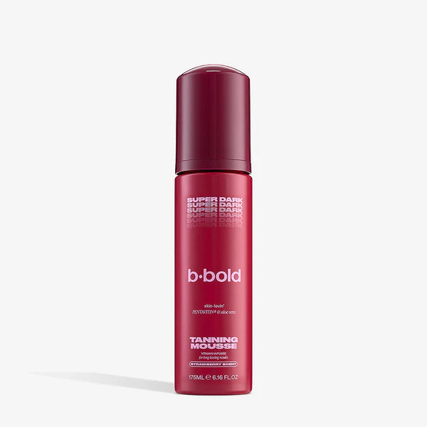 B.Bold Tanning Mousse Super Dark Strawberry Scent 175ml