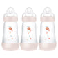 Mam Easy Start Anti Colic Bottles 2+ 260Ml X3 Assorted Colours