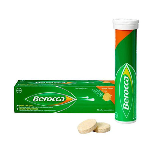 Berocca Performance Effervescent Orange 15 Tabs