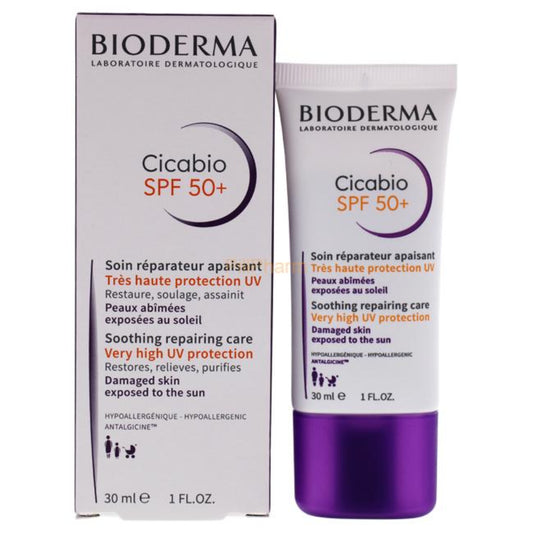 Bioderma Cicabio  SPF 50+ 30ml Soothing Repairing care
