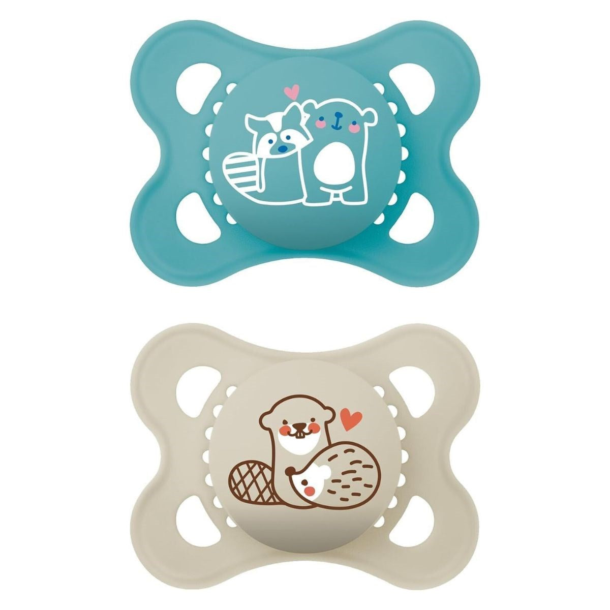 MAM Pure Original Soother 2-6M 2Pack