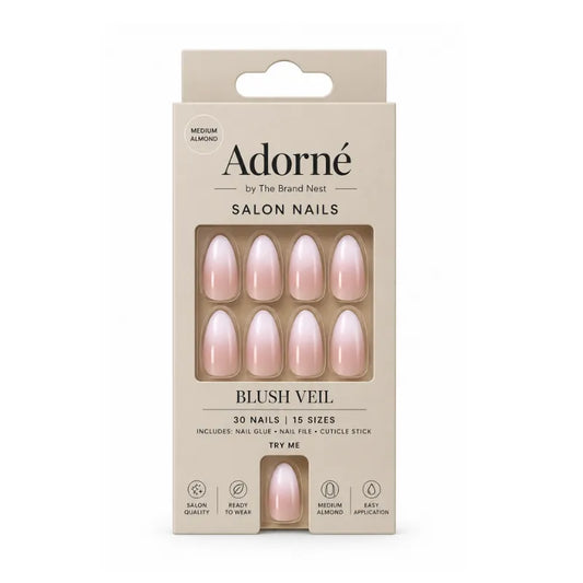 Adorne Salon Nails Blush Veil