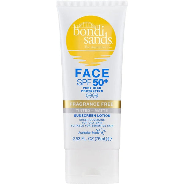 Bondi Sands SPF 50+ Face Tinted Matte 75ml