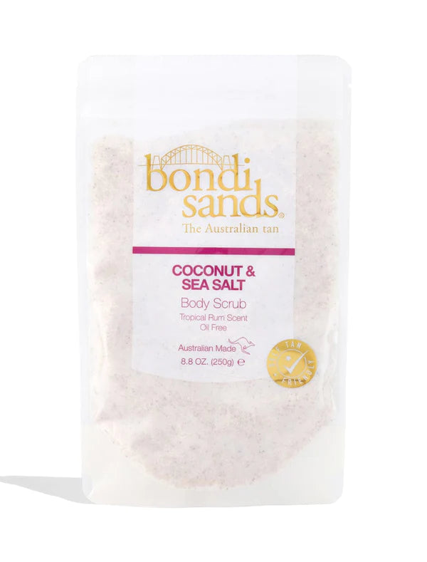 Bondi Sands Coconut & Sea Salt Body Scrub Tropical Rum Scent 250g