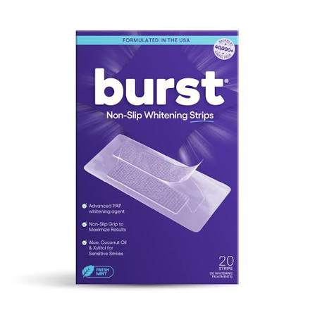 Burst Precision Teeth Whitening Strips 10Pk