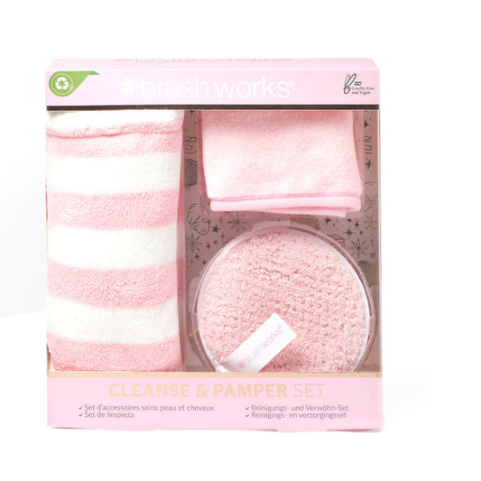 Brush Works Cleanse & Pamper Set