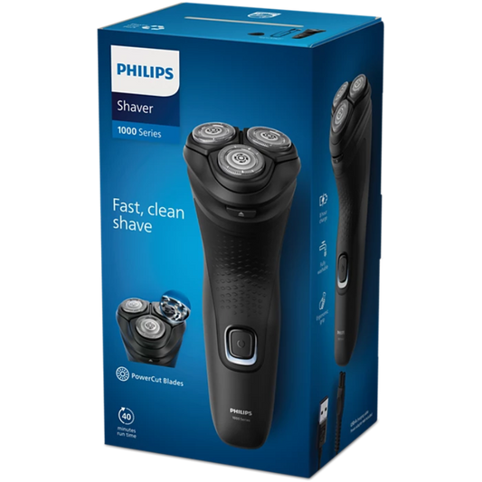 Philips Shaver 1000 Series Wet Or Dry Rechargeable Shaver