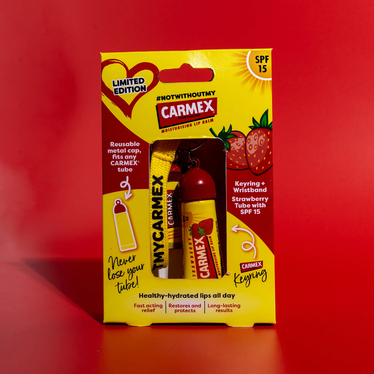 Carmex Lip And Keyring Gift Set
