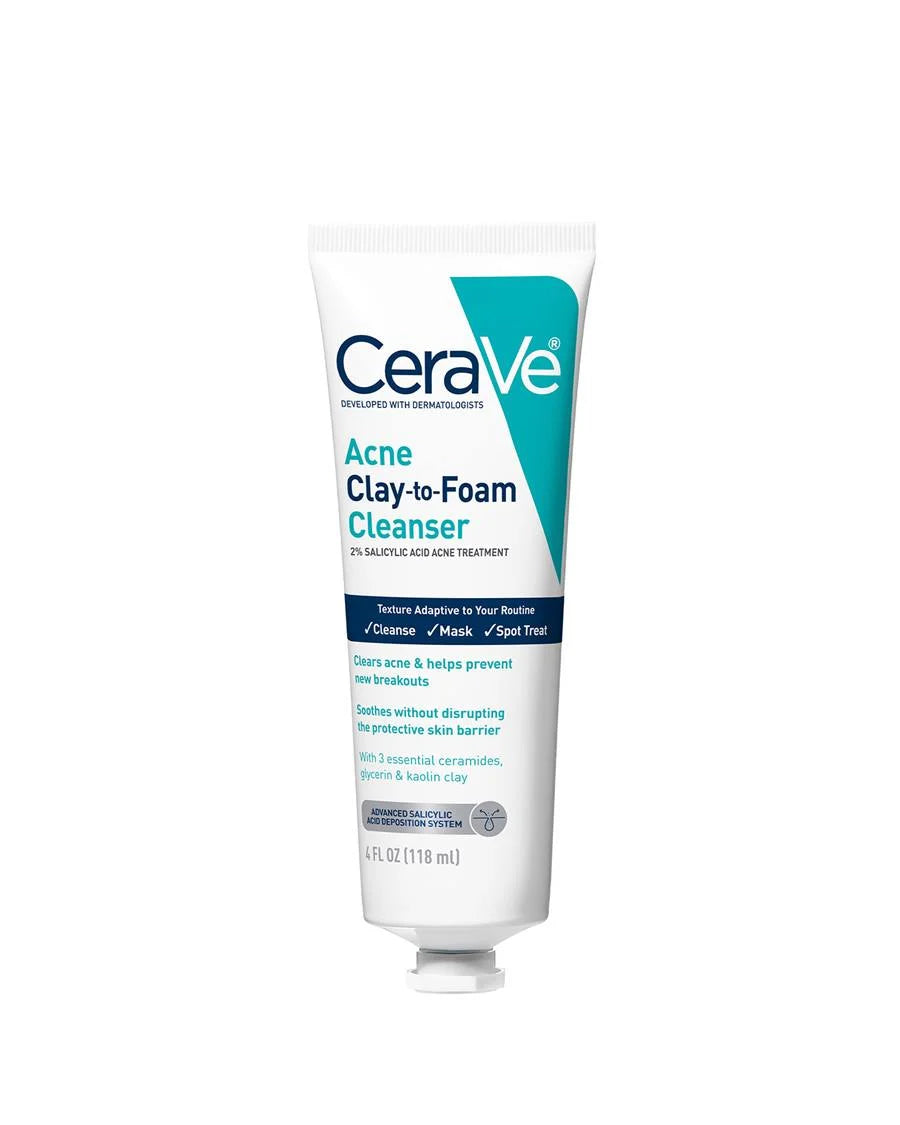 Cerave Blemish Clay To Foam Mask 120ml