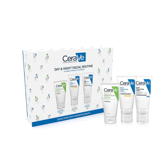 Cerave Day &amp; Night Facial Routine Set