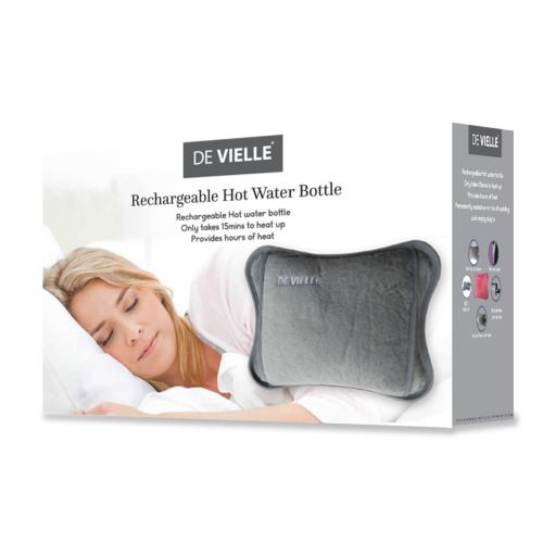 De Vielle Luxury Rechargeable Hot Water Bottle