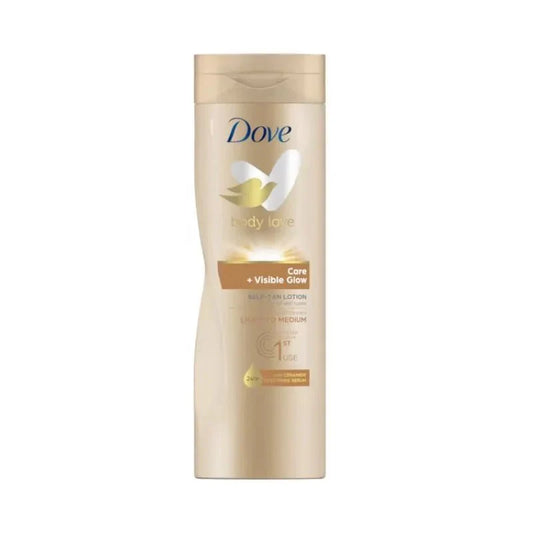 Dove Visible Glow Light To Medium Self Tan Lotion 250ml