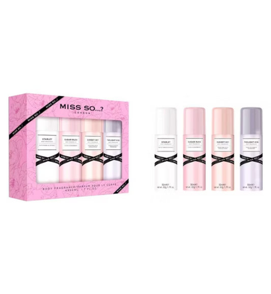 Miss So Mini Body Fragrance 4 x 50ml