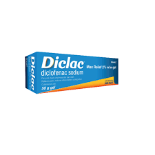Diclac Max Relief 2% Anti Inflammatory Gel 50g