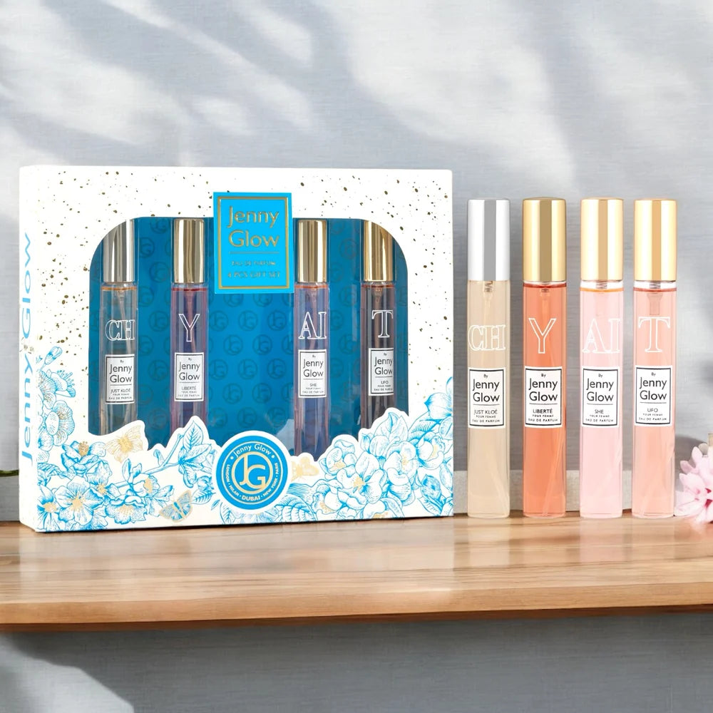 Jenny Glow 4 PC 15ml Gift Set