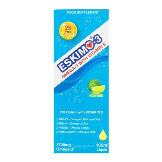 Eskimo 3 with Vitamin E Liquid Lime Flavour 105ml