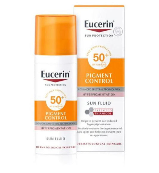 EUCERIN SUN PIGMENT CONTROL SPF 50+ HYPERPIGMENTATION SUN FLUID 50ML