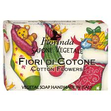 Florinda Cotton Flowers Soap 100G