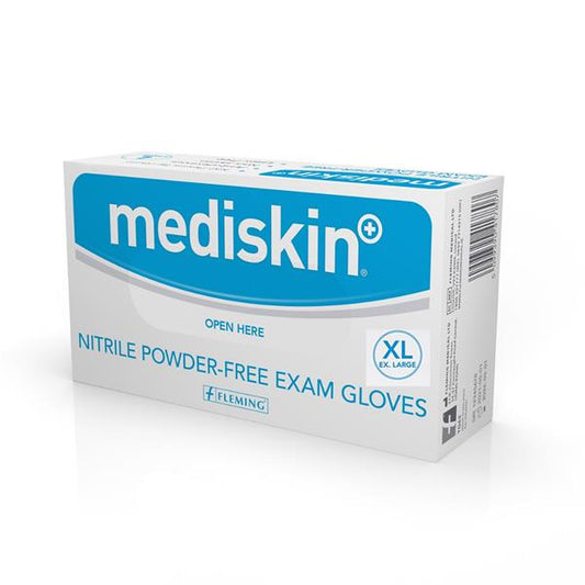 Mediskin Nitrile Powder Free Gloves Xlarge 100 Pack