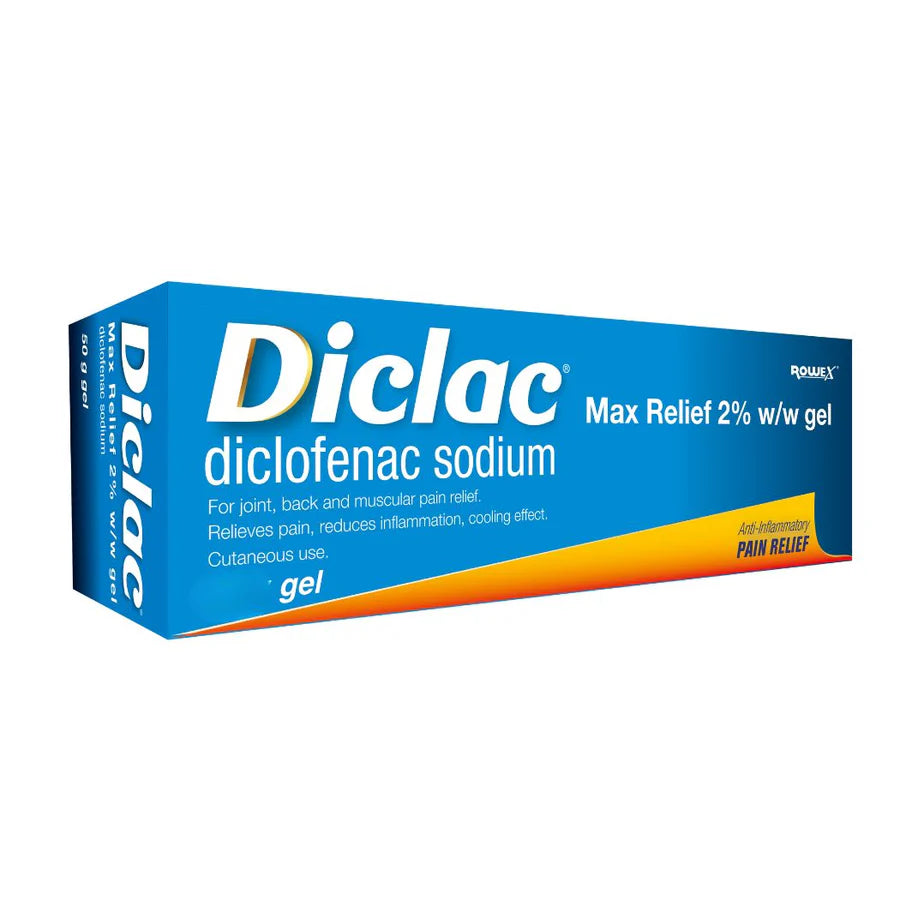 Diclac Max Relief 2% Anti Inflammatory Gel 100g