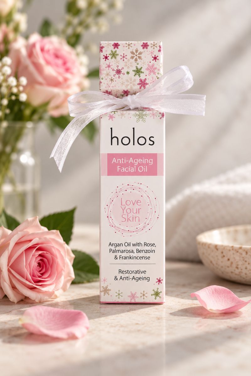 Holos Anti Ageing facial Oil Chrismtmas Cracker