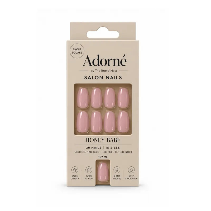 Adorne Salon Nails Honey Babe