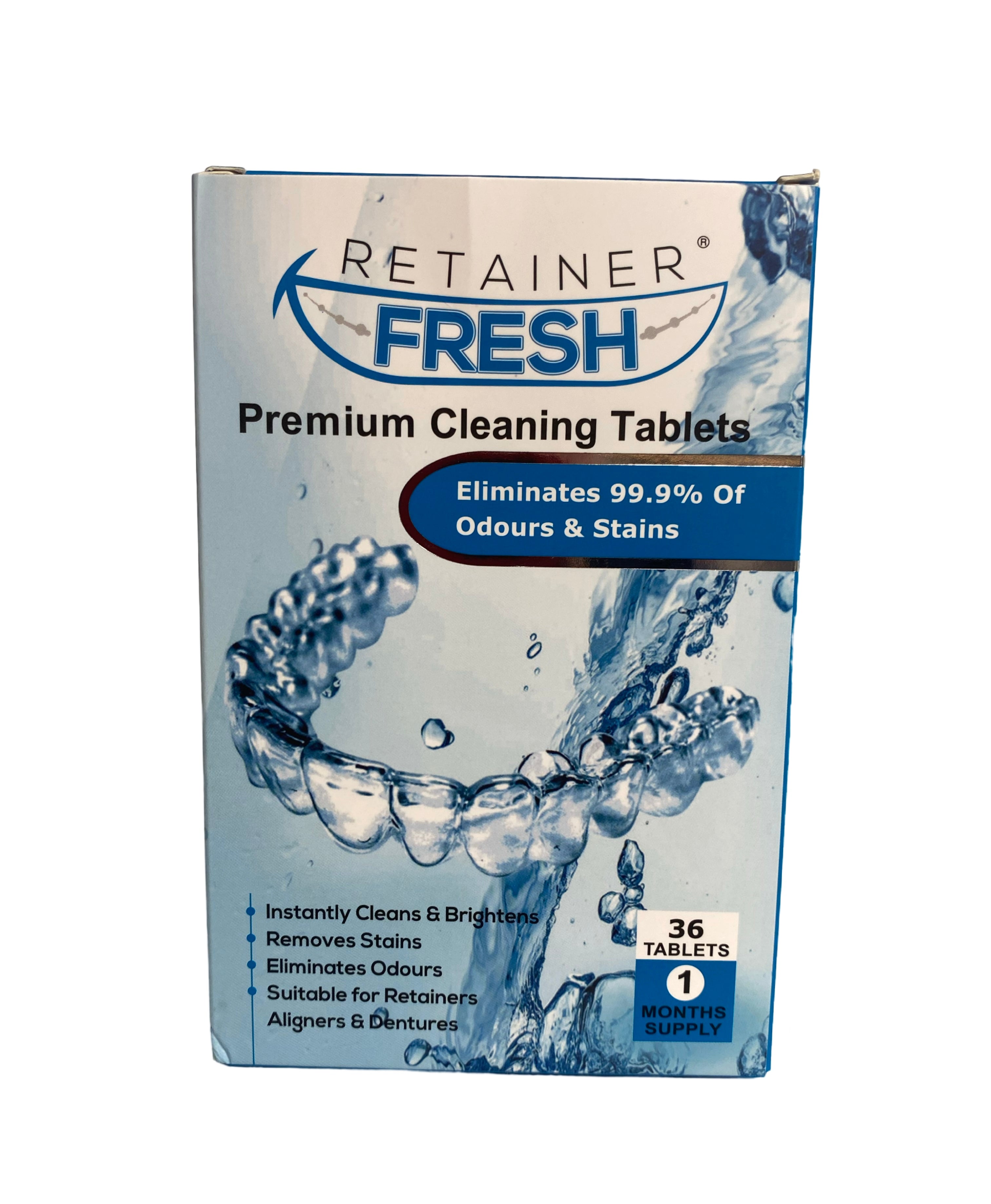 Retainer Fresh Premium Cleaning Tablets 1 Months Supply – Crowley’s ...