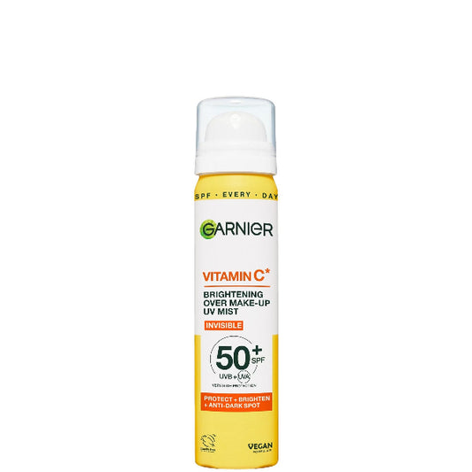 Garnier Vit C Spray Mist Spf 50 Brightening Over Make Up UV SPF Mist 75ml