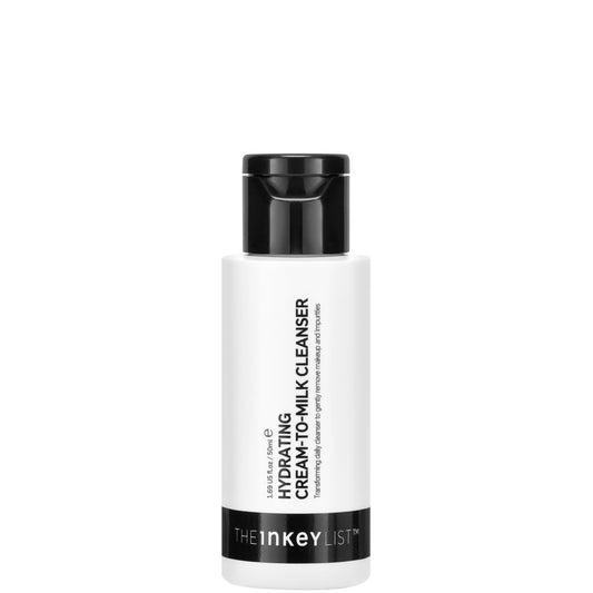 The Inkey List Hydrating Cream to Milk Cleanser Travel 50ml