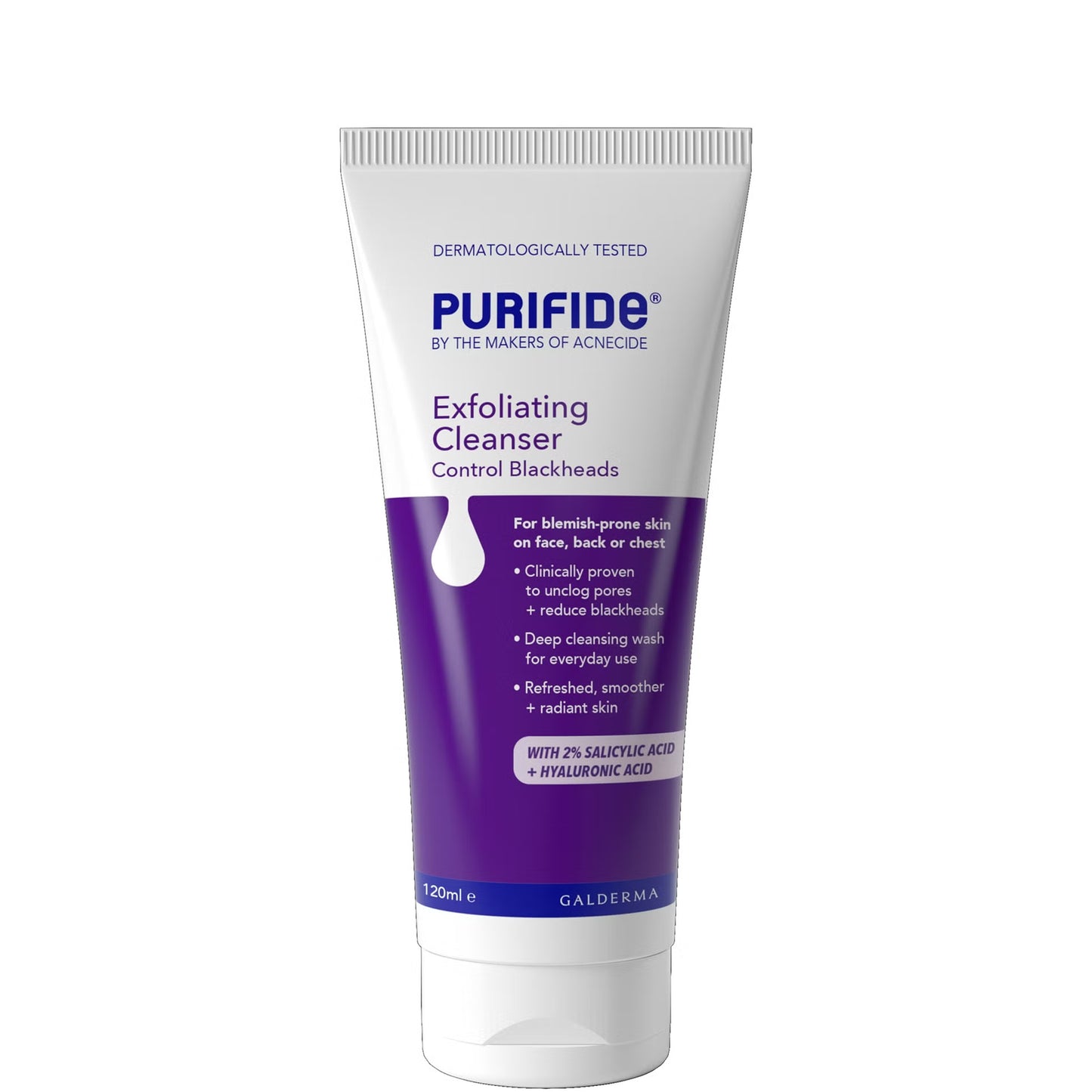 Purifide Blackhead Control Deep Exfoliation Cleanser 120ml