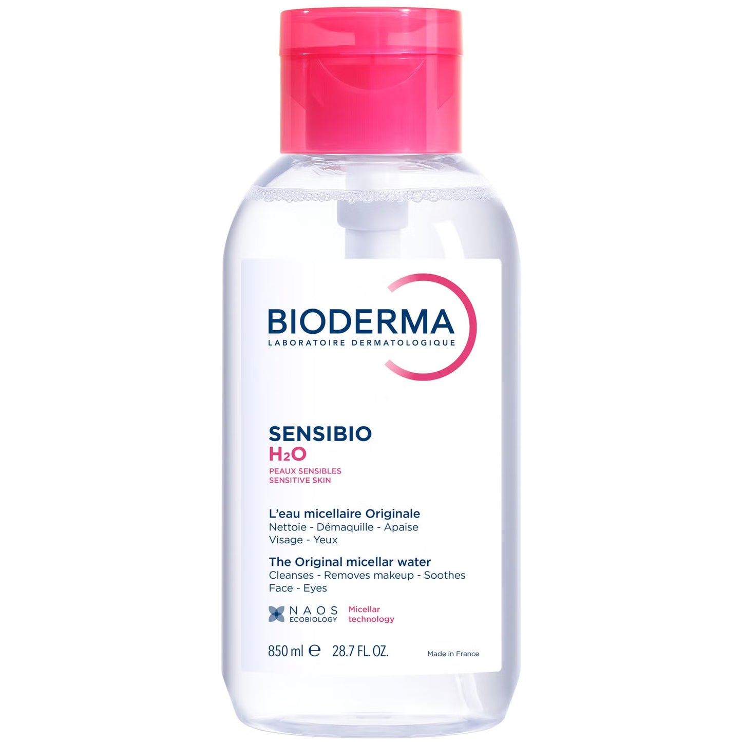 Bioderma Sensibio H20 Reversed Pump 850ml