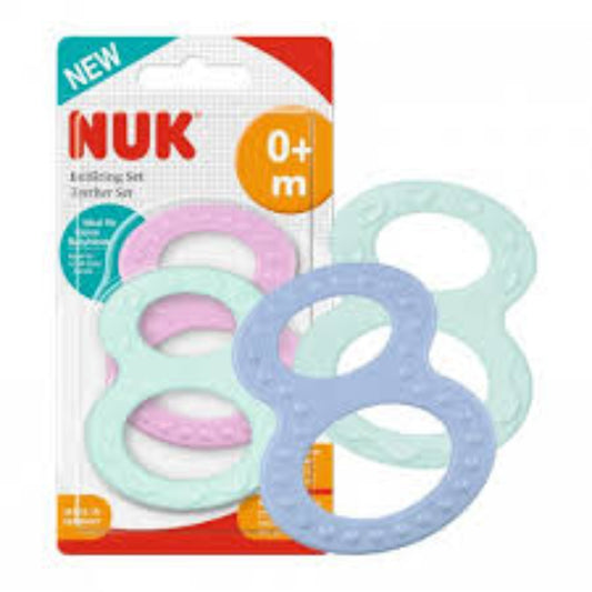Nuk Teething 8 Ring 0+ Months