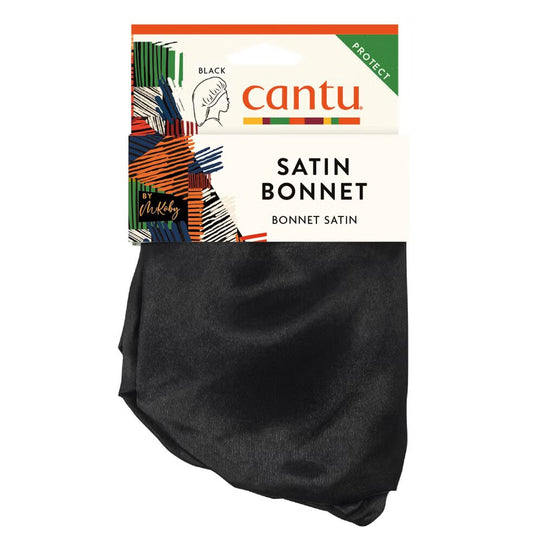 Cantu Satin Black Bonnet