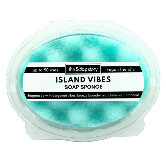 The Soap Story Island Vibes Soap Sponge