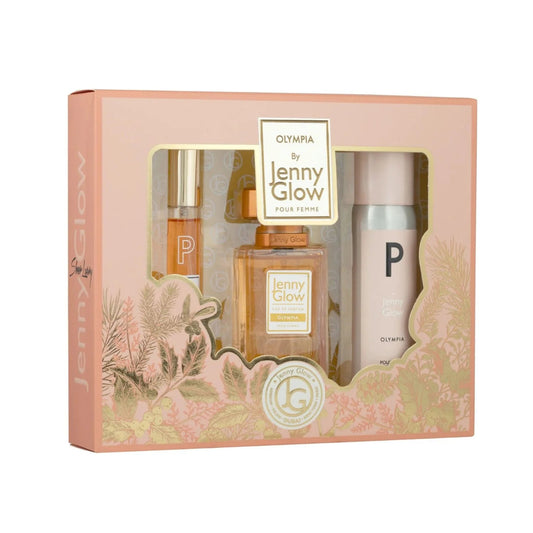 Jenny Glow Ladies 3 Pcs Set Olympia 15ml & 30ml and Body Spray
