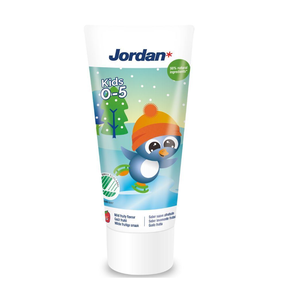 Jordan Kids 0-5 years Mild Fruity Flavour Toothpaste 50ml