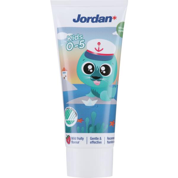 Jordan Kids 0-5 years Mild Fruity Flavour Toothpaste 50ml