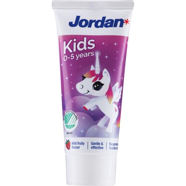 Jordan Kids 0-5 years Mild Fruity Flavour Toothpaste 50ml