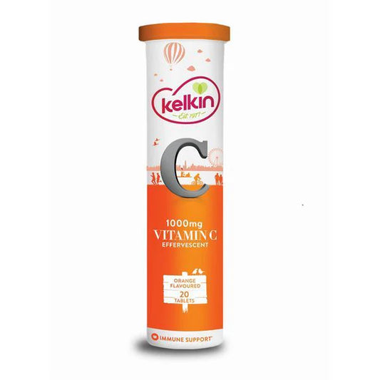 Kelkin Effervescent Vit C 1000mg 20s
